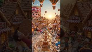 #viral #aivideo #ai #village #parachute #tea