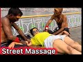 Best Indian Street Body Massage for Women 🇮🇳 | Chamuda Brothers Barber | Stress Relief Therapy