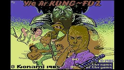 Yie Ar Kung-Fu II (C64 Loading Screen)