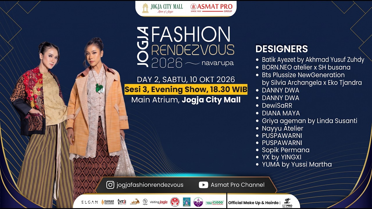 JOGJA FASHION RENDEZVOUS 2026 “Navarupa” DAY 2 SESI 3