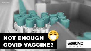 Novant Health dependent on larger supply to hold a mass vaccination event in Charlotte