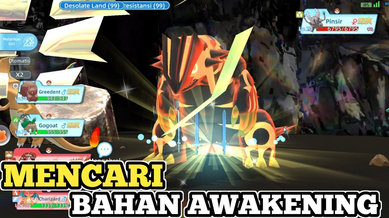 Tera Battle Bersama Groudon Mencari Bahan Awakening 🔥ELF Explorer / Sprint Elf [ KuRo OP ]