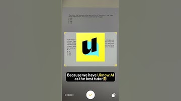 This app solves your math, chemistry, physics, and biology problems😎 #uknowai  #homework #mathsolver