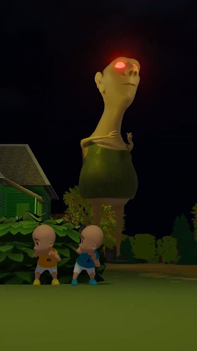 ADA HAMOOD HABIBI RAKSASA & POCONG RAKSASA DI KAMPUNG UPIN IPIN‼️😱