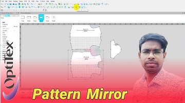 OptiTex CAD Software Pattern Mirror, নতুনদের জন্য বাংলা টিভি, Part, 8