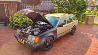 600HP  S124  V8 Turbo 860nm   driving with the new tune