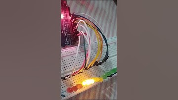 Arduino Based LED Pattern |🤖🔋💡 Arduino Project: Unleash Your Creativity with DIY Electronics #shorts