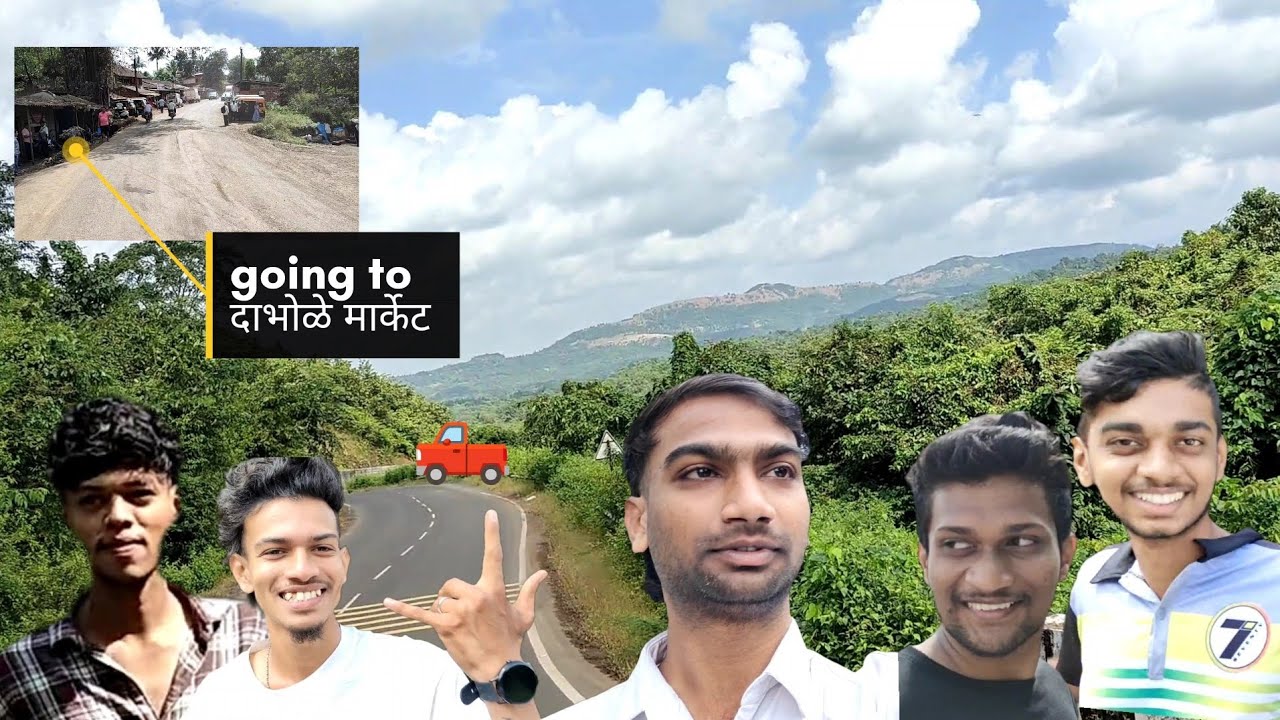 Going To दाभोळे मार्केट Mini Vehicle कोकण रत्नागिरी @RitikGawale2424 