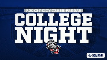 College Night with the Rocket City Trash Pandas