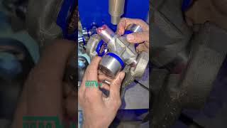 The Exact Assembly Process of Drive Shaft Universal Joints #automotive #mechanical #engineering
