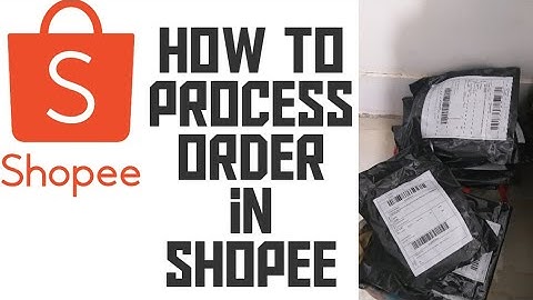 How to process order in shopee | how to pack and ship order in shopee full step by step process