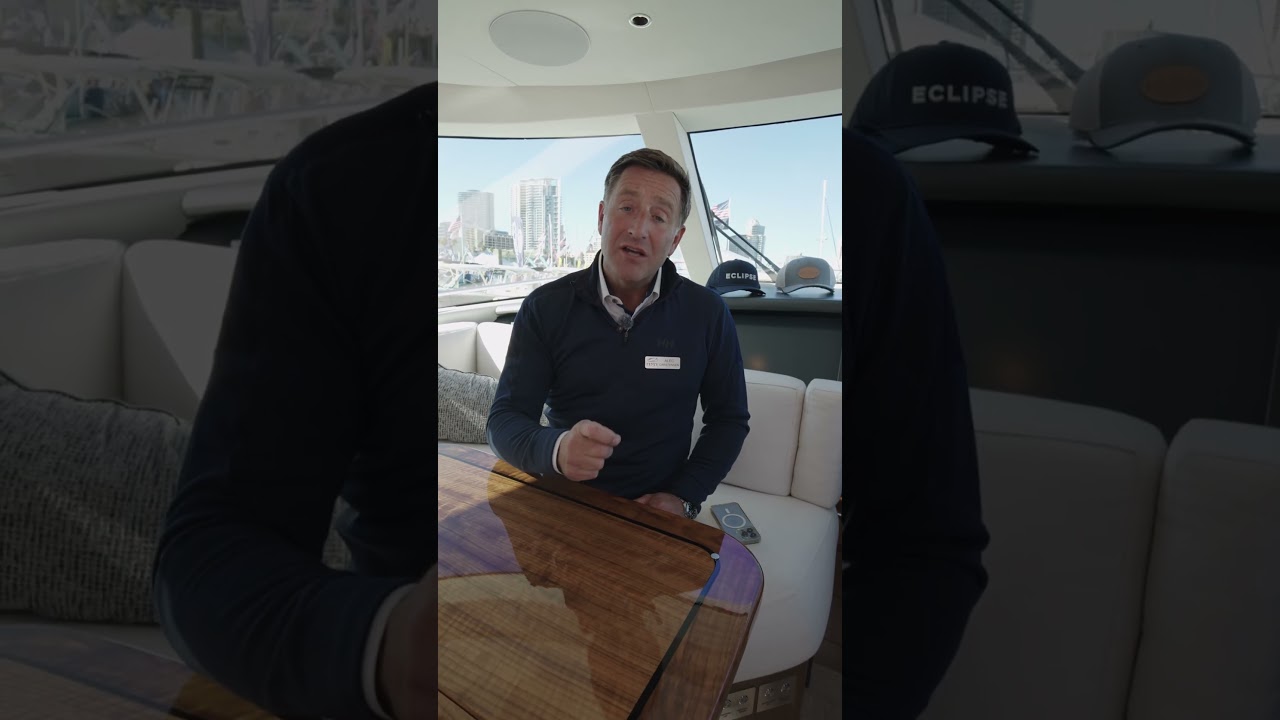 The ECLIPSE 505 Shadow delivers capability well beyond what most expect from a 50-foot yacht.