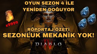 Diablo 4 Season 4 Loot Reborn Sezonu Oyunun Yeniden Doğuşu Olacak! Paralı Askerler Geliyor! - Türkçe