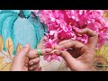 2 Simple method to string arali flower at home/mala for god/ DIY/malai kattuvathu yeppadi/veni