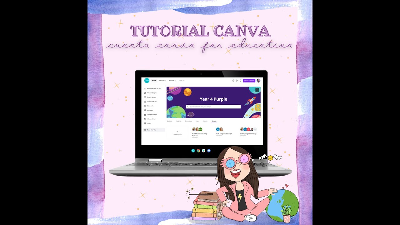 TUTORIAL CANVA FOR EDUCATION - YouTube