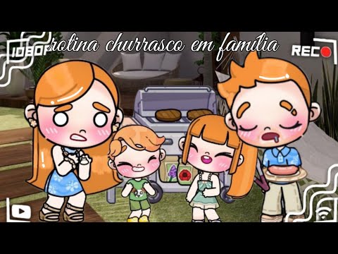 *AESTHETIC* rotina churrasco em família 🥩/ AVATAR WORLD ROTINAS HISTORINHA