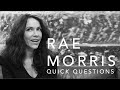 Quick Questions: Jules Sebastian asks Rae Morris