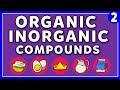 Organic Versus Inorganic Compounds Explained