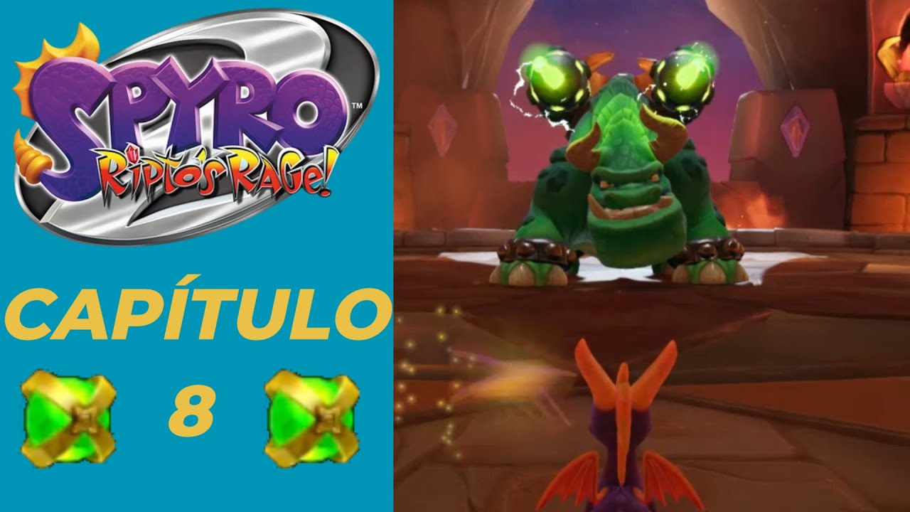SPYRO RIPTO'S RAGE Ep.8. GULP Y LAS LLANURAS INVERNALES #spyro #dragon ...