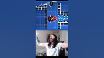 Geometry Dash: Yeaah baby! #geometrydash #gaming #challenge #music #shorts #gd #demon #phonk