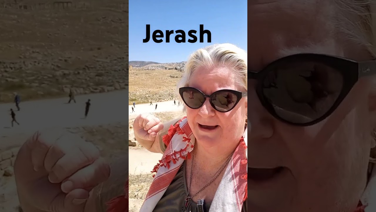 The best path to walk when you visit #Jerash #jordan @julescruisecompanion