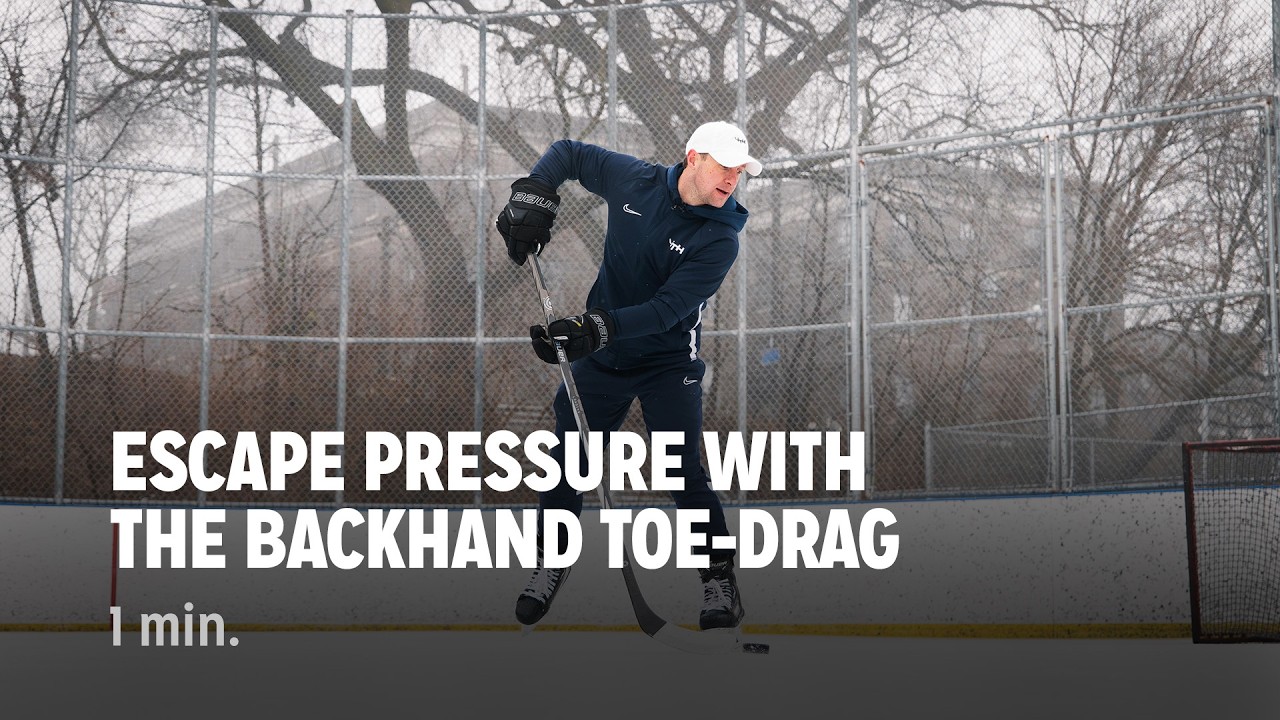 Escape Pressure With The Backhand Toe-Drag