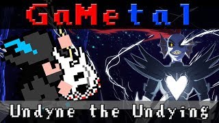 Undyne the Undying (Spear of Justice / Battle Against a True Hero) (Undertale) - GaMetal Remix chords