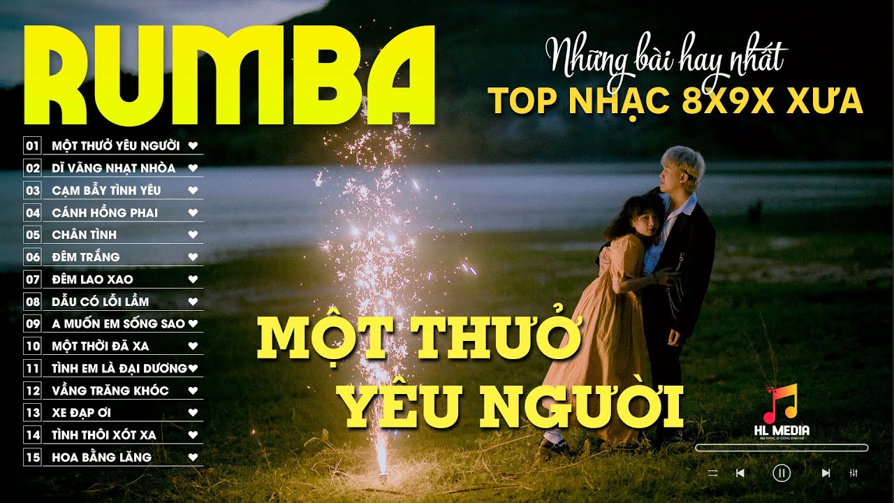 Một Thưở Yêu Người - LK Nhạc Trẻ Rumba Nhạc Thời 8x9x Nghe Buồn Tâm Trạng Hay Nhất, Nhạc Hót Tiktok