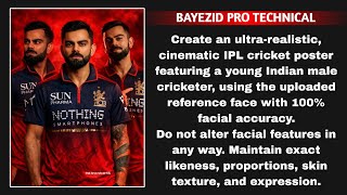 21+ IPL GEMINI AI PHOTO EDITING PROMPTS🔥 IPL 🏏 PLAYER JERSEY PHOTO EDITING 2026 screenshot 3