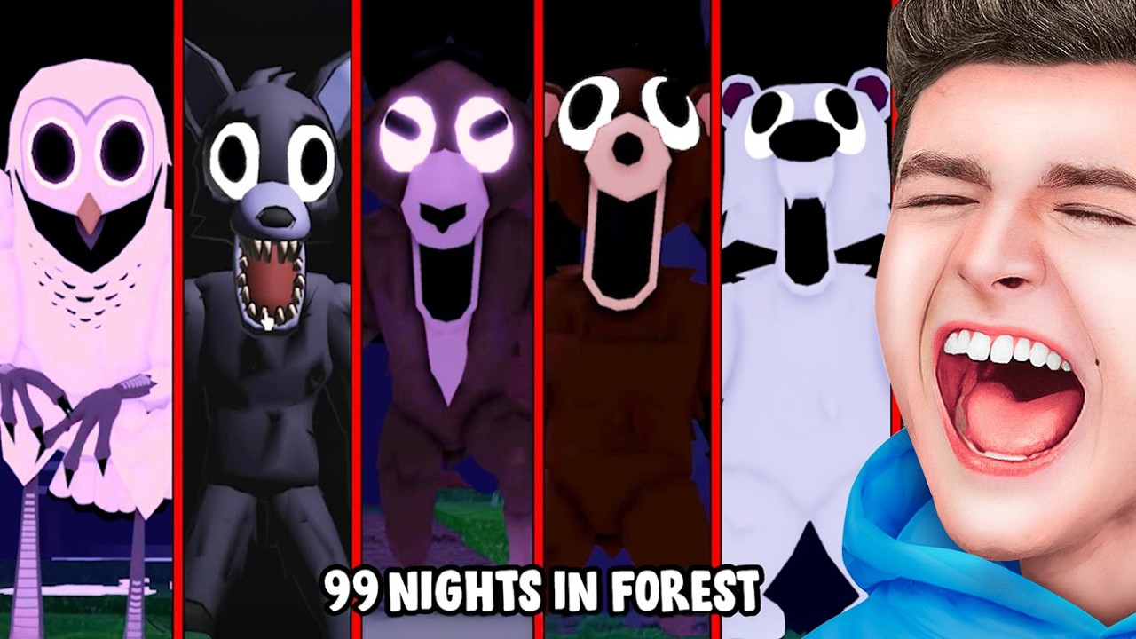 99 NÄCHTE im WALD - DEER vs OWL vs RAM