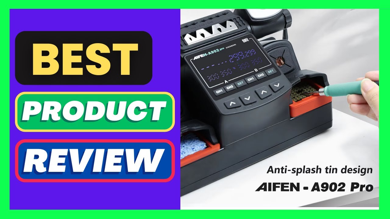 AIFEN A902PRO Soldering Station C115 C210 C245 Double Station