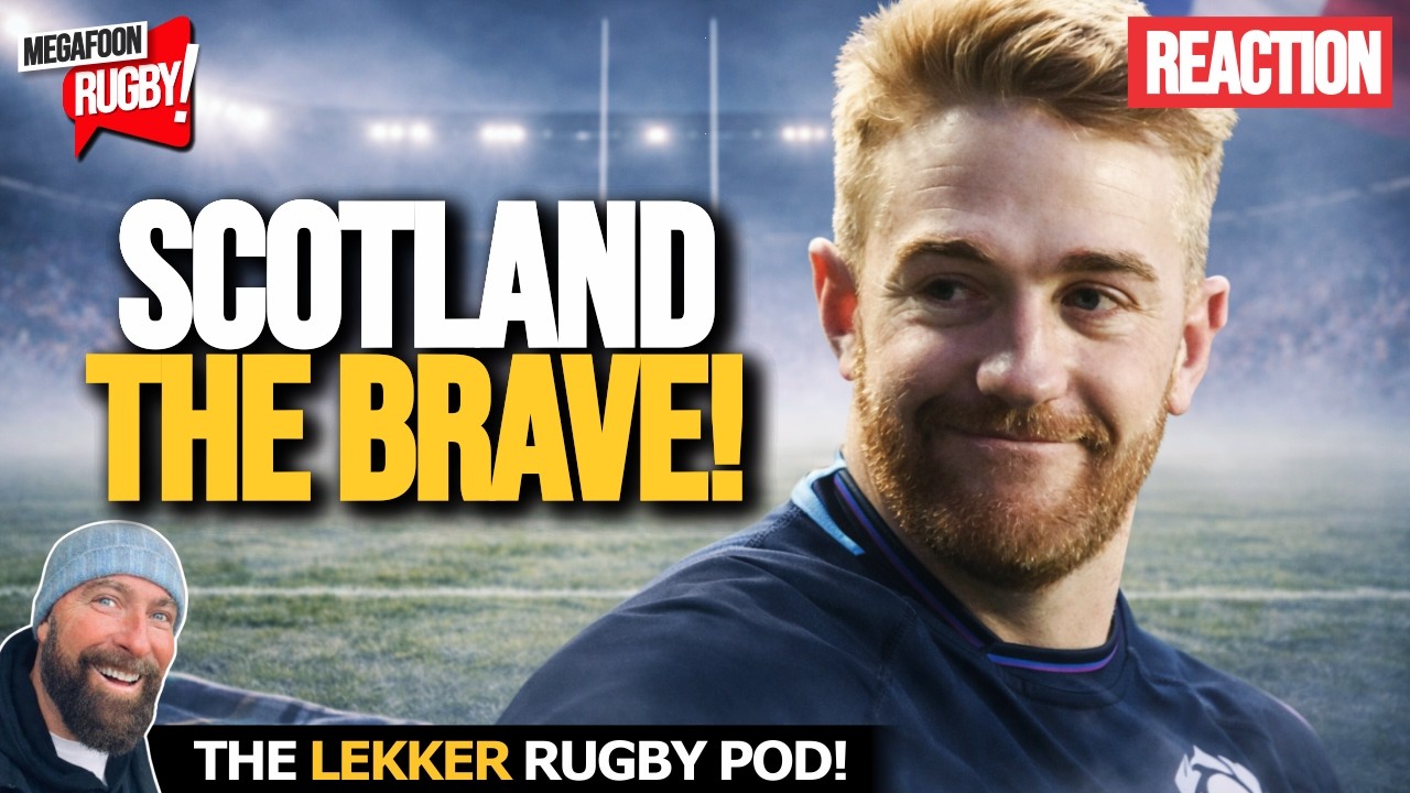 Как Шотландия шокировала Францию ​​на «Мюррейфилде» | Реакция на Lekker Rugby Pod