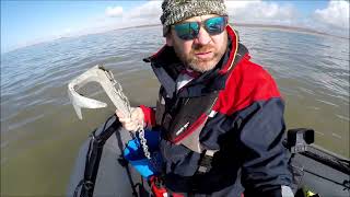 HOW TO ANCHOR FROM A INFLATABLE BOAT  SIB FISHING UK