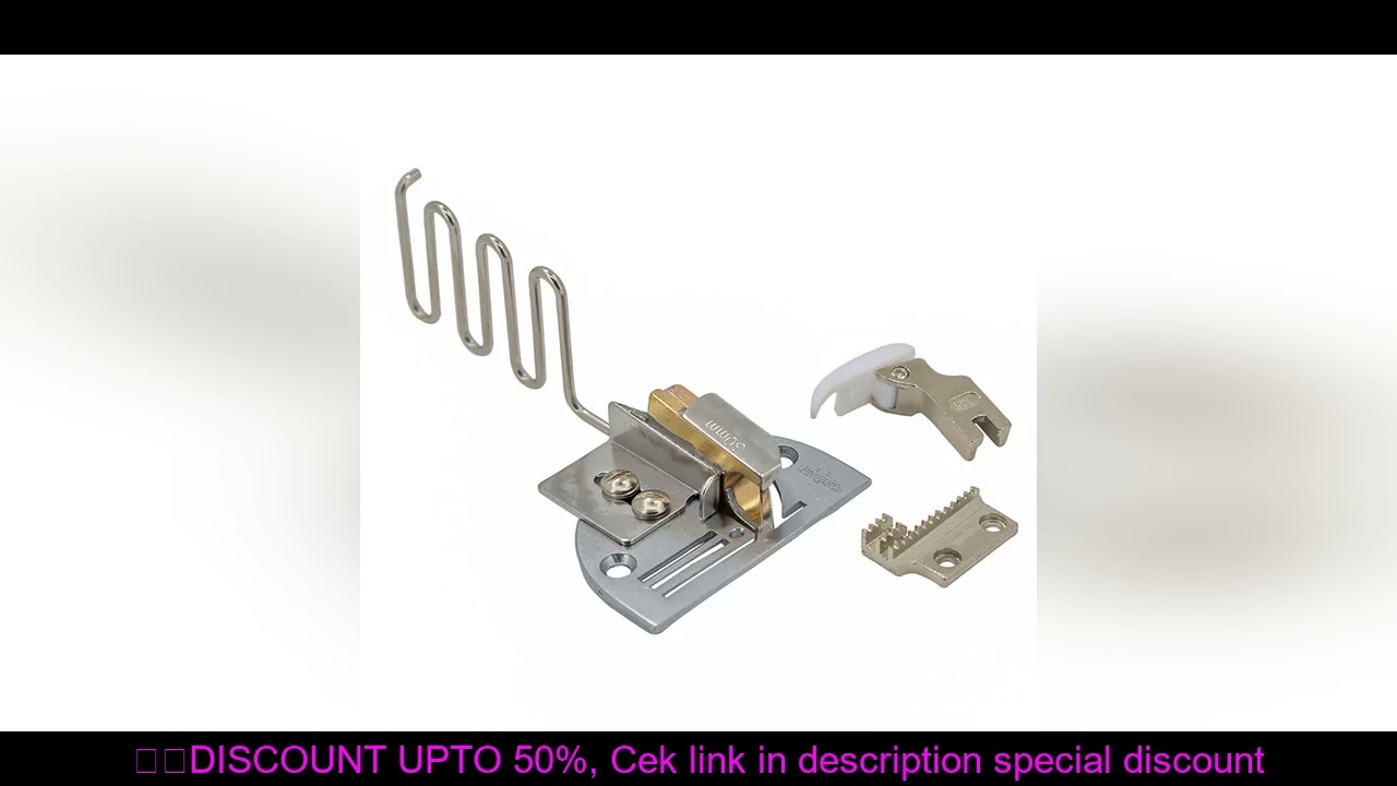 KS184-S Single Fold Edge Binder For Leather Or Plastic Single Needle Lockstitch Sewing Machine LP-2