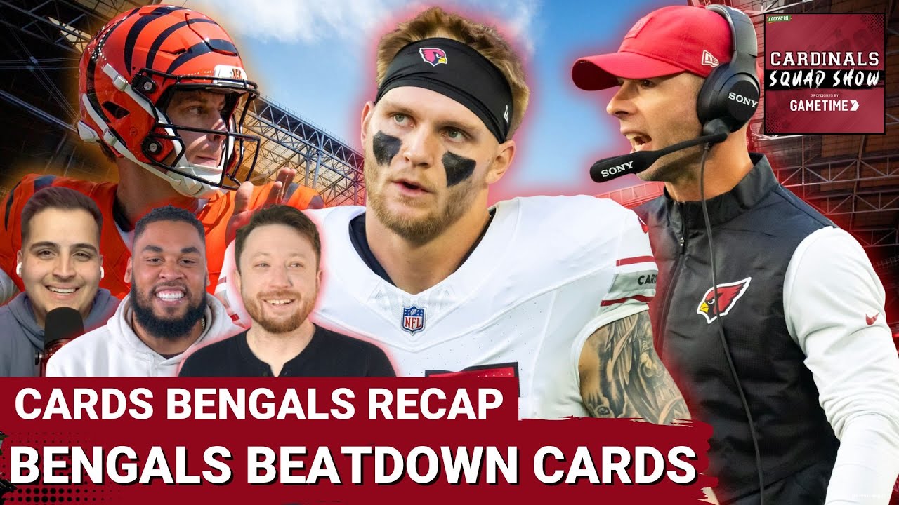 CARDINALS SQUAD SHOW: Jonathan Gannon Coaches For His Job In Cincinnati In A Date With The Bengals! CARDINALS SQUAD SHOW: Jonathan Gannon Coaches For His Job In Cincinnati In A Date With The Bengals!