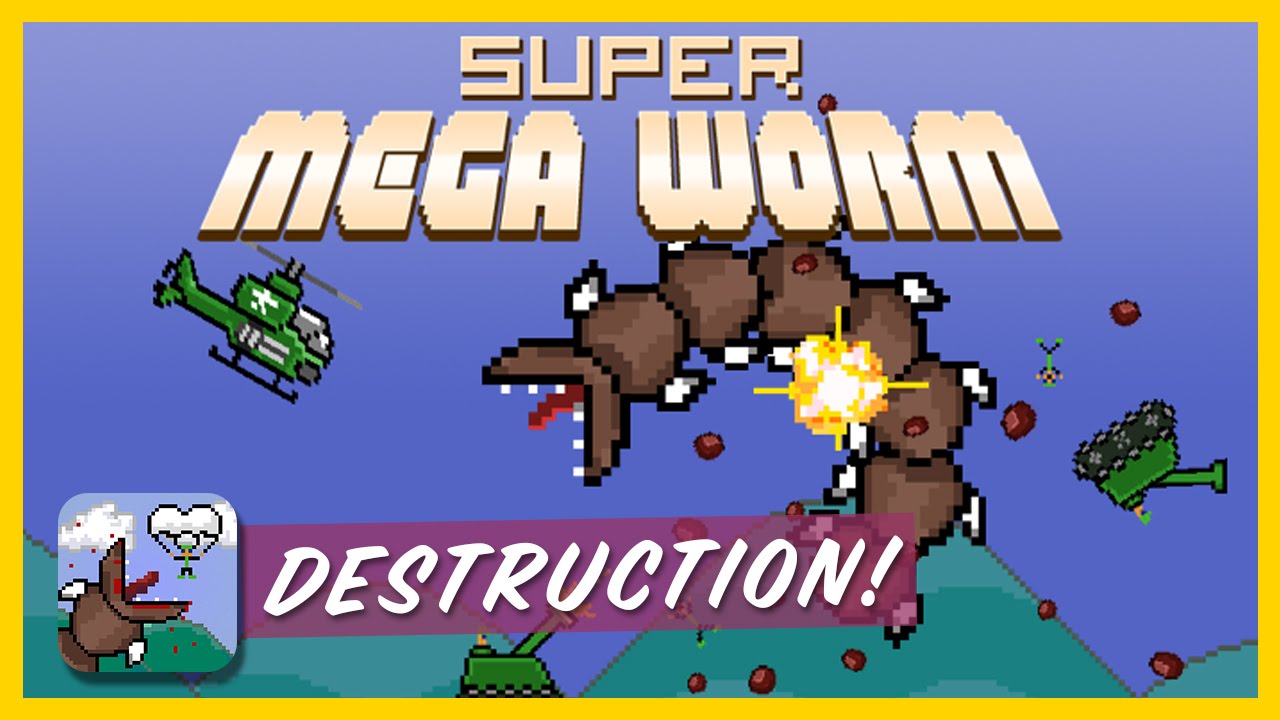 AVENGE MOTHER EARTH! | Super Mega Worm | Appy Hour | Strawburry17