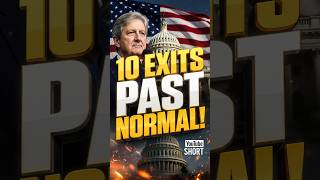 🏛️ Sen. John Kennedy: 10 Exits Past Normal! 🤯🇺🇸 #Shorts