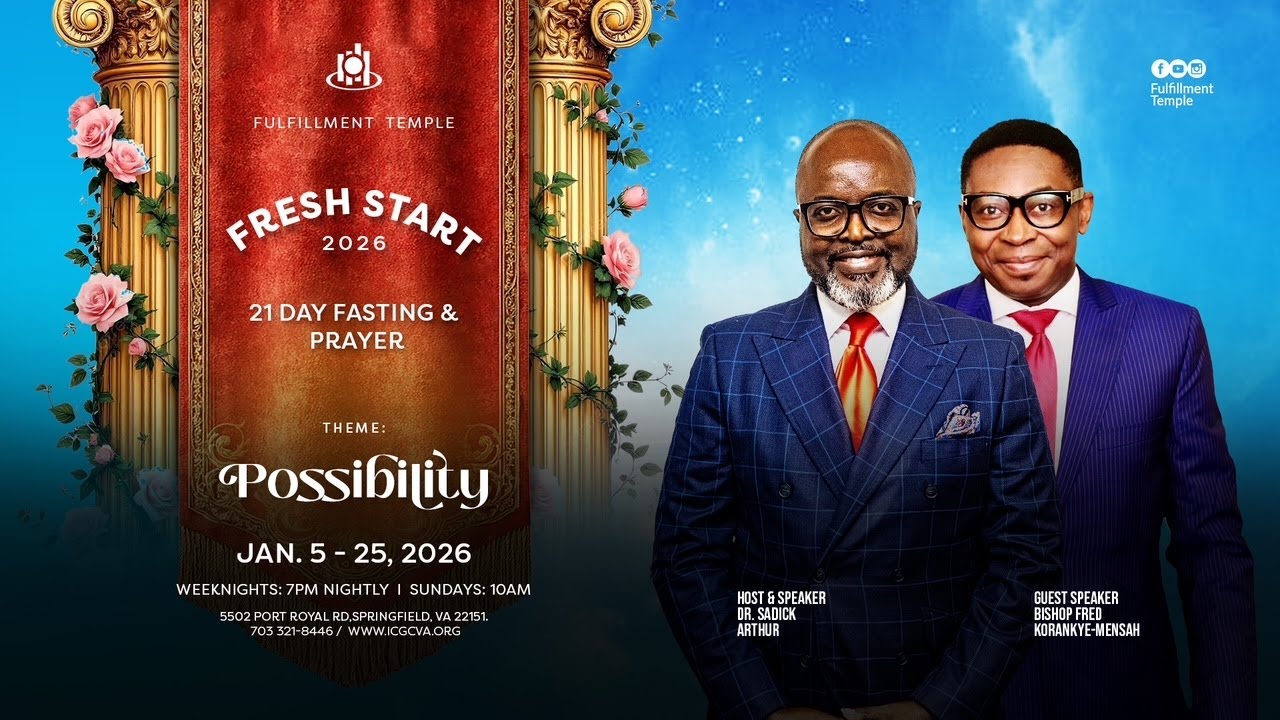 Fresh Start Day 11 | January 15, 2026