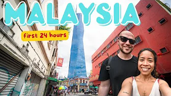First Day in MALAYSIA (What Did We EAT?)