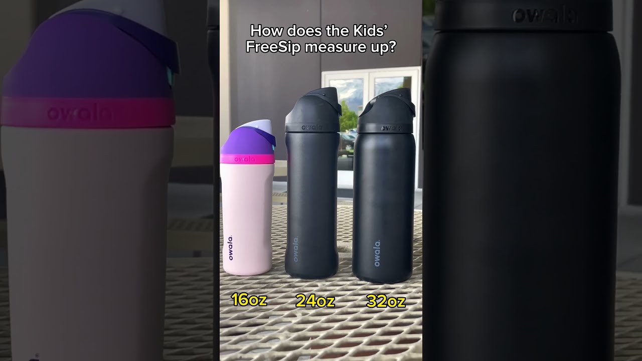 Kids FreeSip Comparison Owala