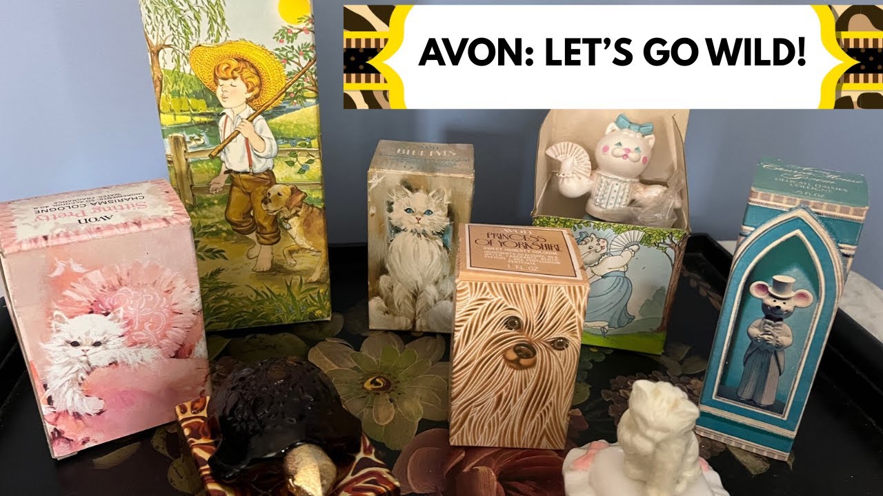 Massive Avon Vintage Haul Unboxing - Part 5 "Avon's Animals"