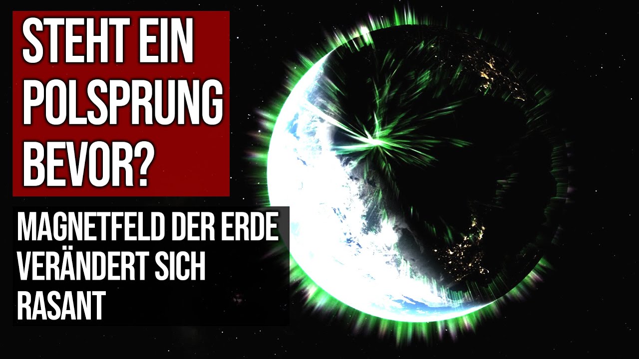 ⁣Steht uns ein Polsprung bevor? Magnetfeld der Erde schwächt sich rasant ab