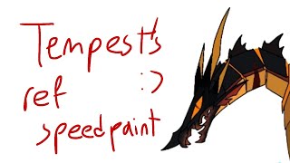 [CoS] Tempest's 2nd reference sheet speedpaint (READ DESC)
