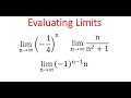 Evaluating LIMITS As n Approaches Infinity (4 Of 10)