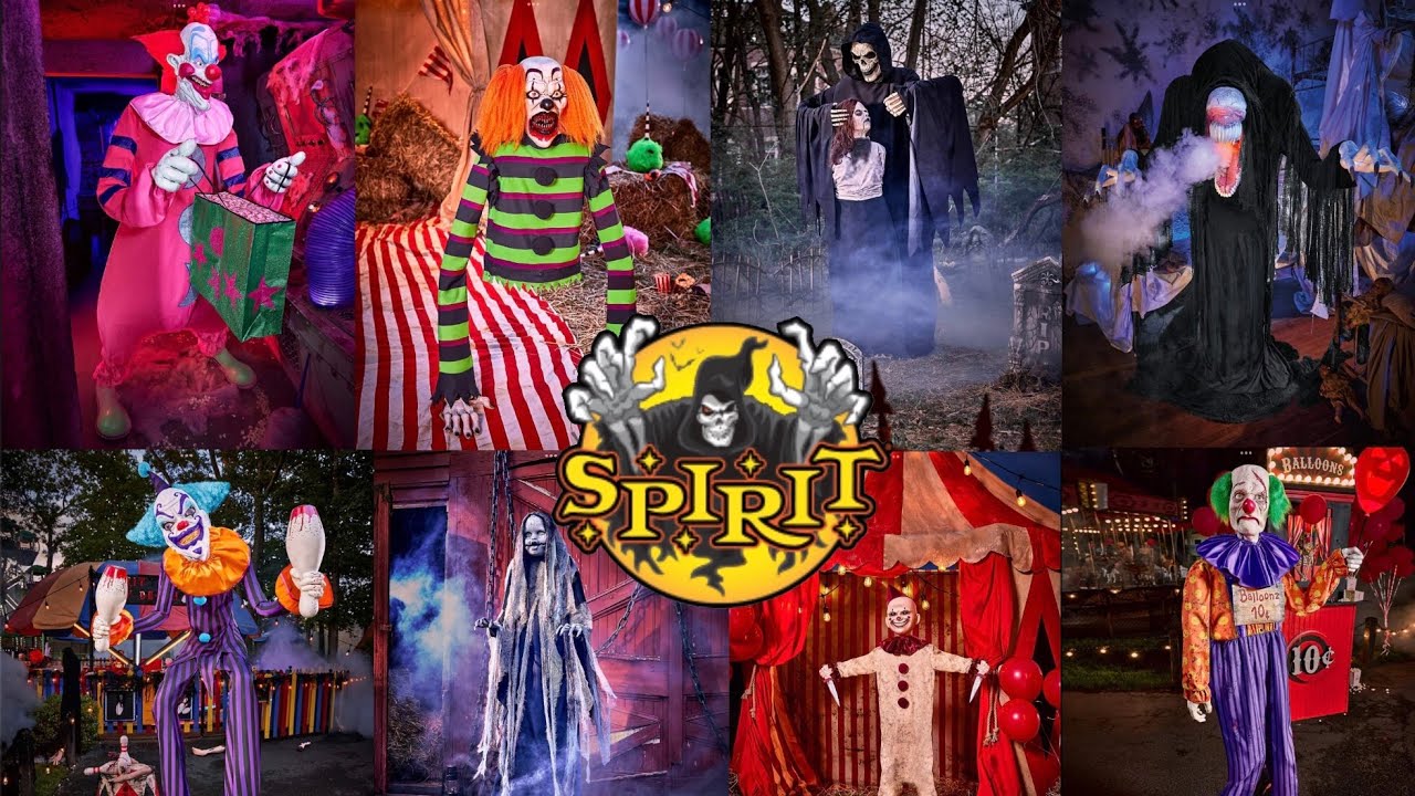 Spirit Halloween 2023 Animatronic DEMOS! - YouTube