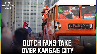 Orange Army Marches Through Kansas City Before Netherlands vs Tunisia | ZO1H