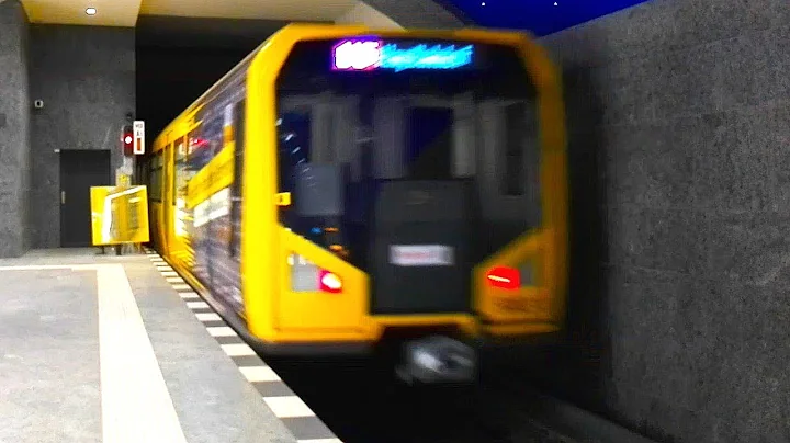🚇 BVG H departing MUSEUMSINSEL (Berlin U-Bahn)