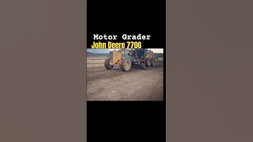 motor Grader John Deere 770G #shorts #heavyequipment #motorgrader