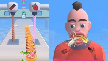 Donut Stack: Run Race 3d Pro Levels Walkthrough Mobile Game Alltrailers Update Gameplay iOS,Android