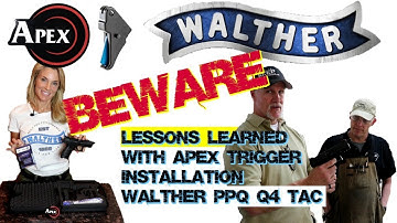 Apex Trigger Walther PPQ Q4 Tac-Beware!